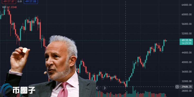 BTC單月大漲68%上49750美元！Peter Schiff：現(xiàn)在不賣(mài)的是白癡