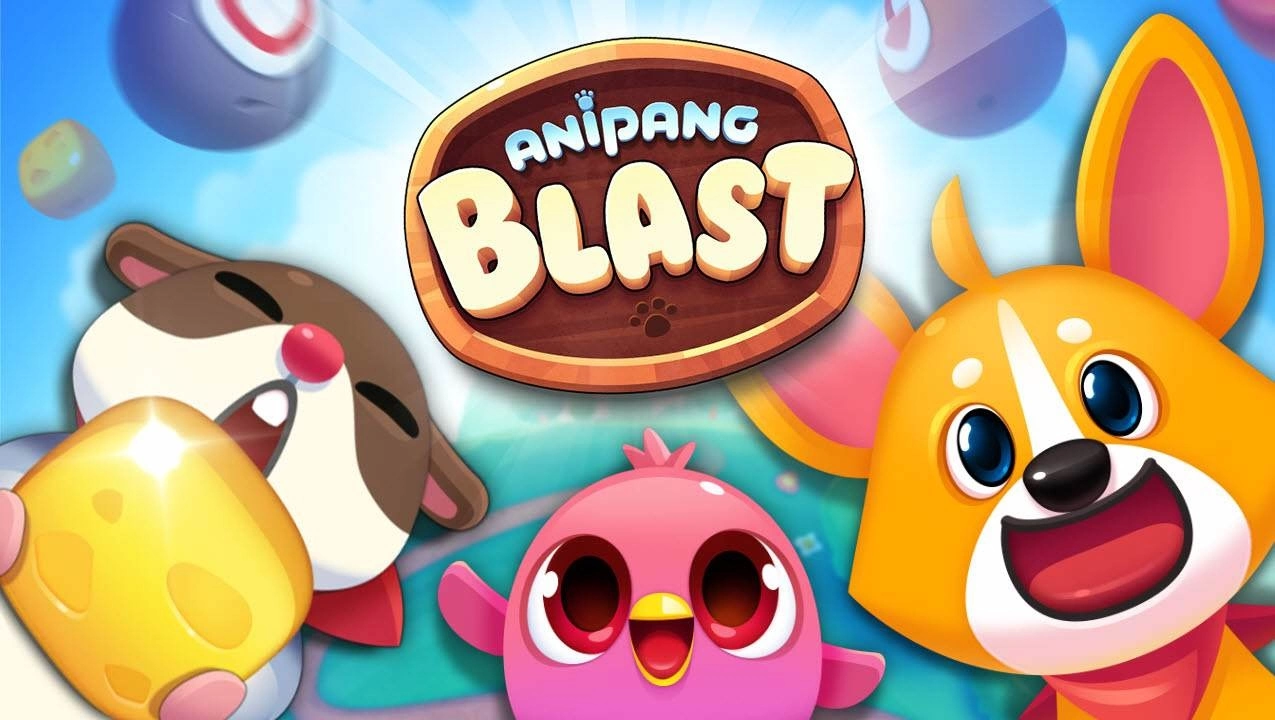 《Anipang Blast》全球正式上線！獨特二消益智挑戰玩家極限通關速度